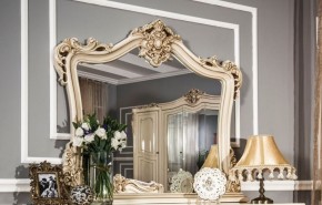 Зеркало "Джоконда" крем в Коротчаево - korotchaevo.ok-mebel.com | фото